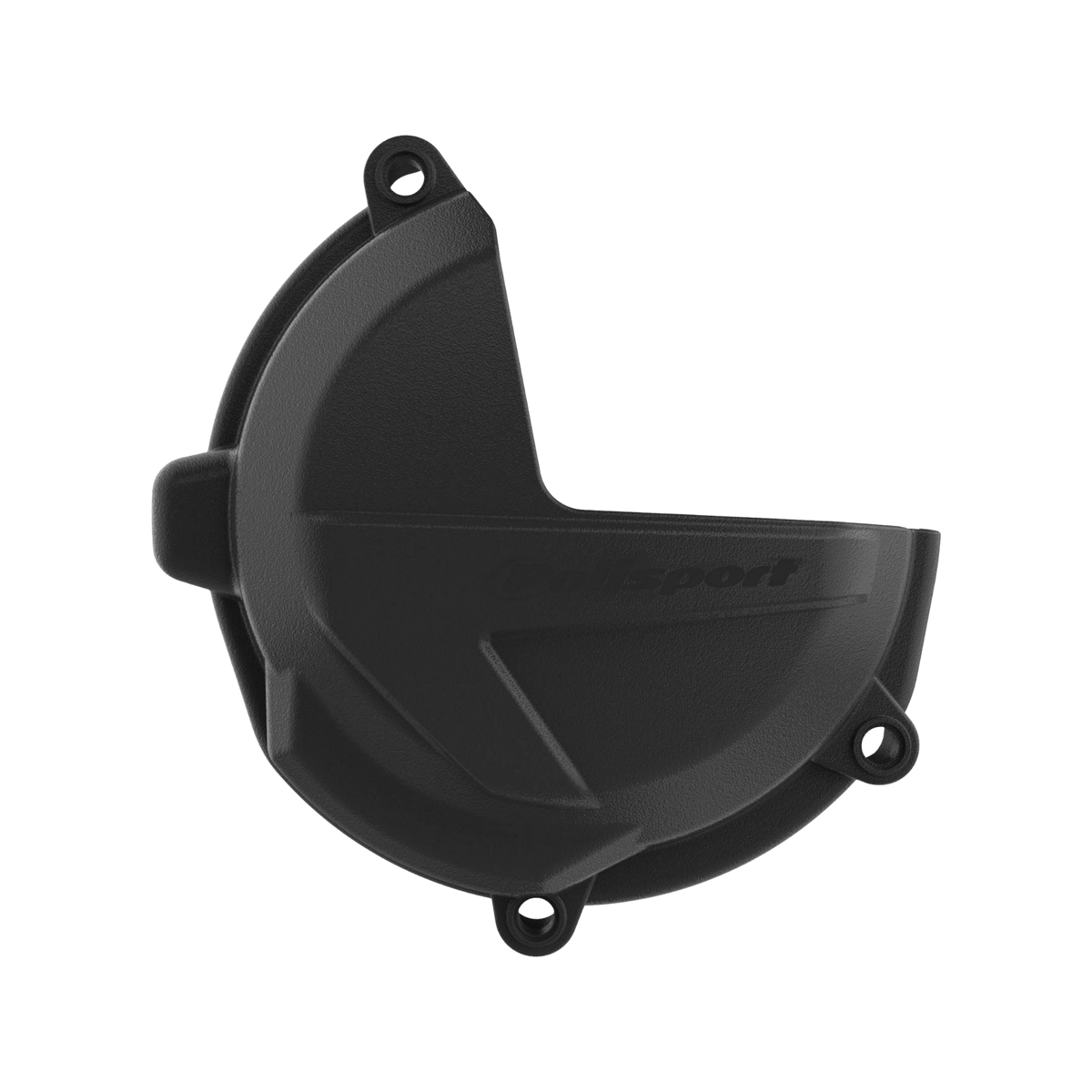 Protezione coperchio frizione Polisport in poliammide nera per moto Beta RR 250 300