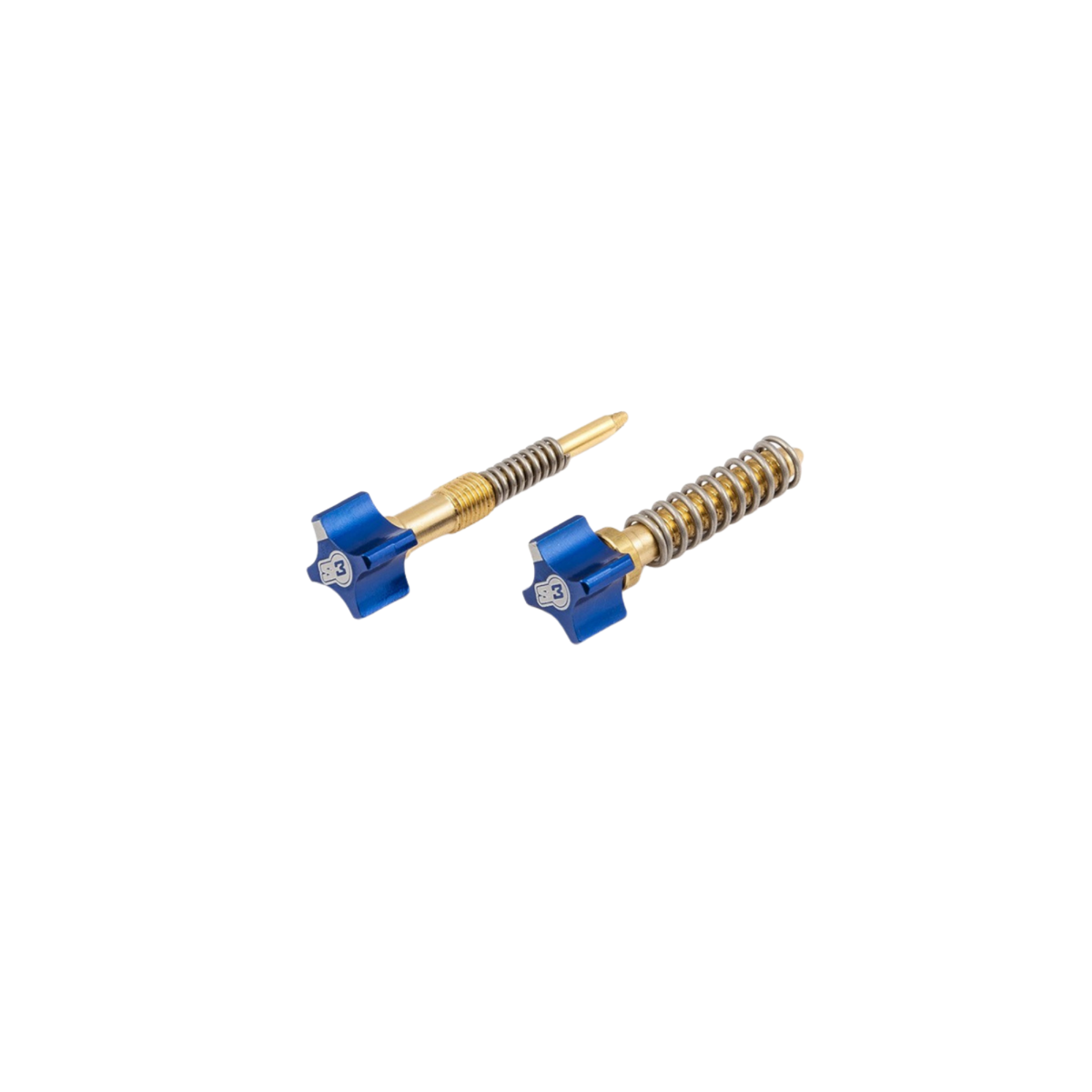 Kit Viti Regolazione Aria e Minimo S3 Parts per Carburatore Keihin Blu