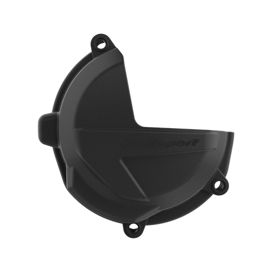 Protezione coperchio frizione Polisport in poliammide nera per moto Beta RR 250 300