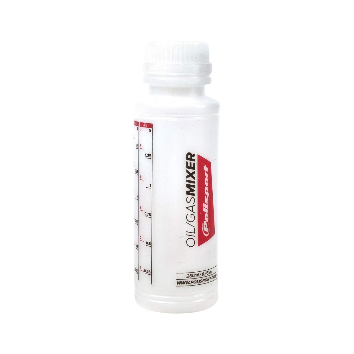 Flacone dosatore graduato per olio miscela 2 tempi Polisport Oil Mixer 250ml