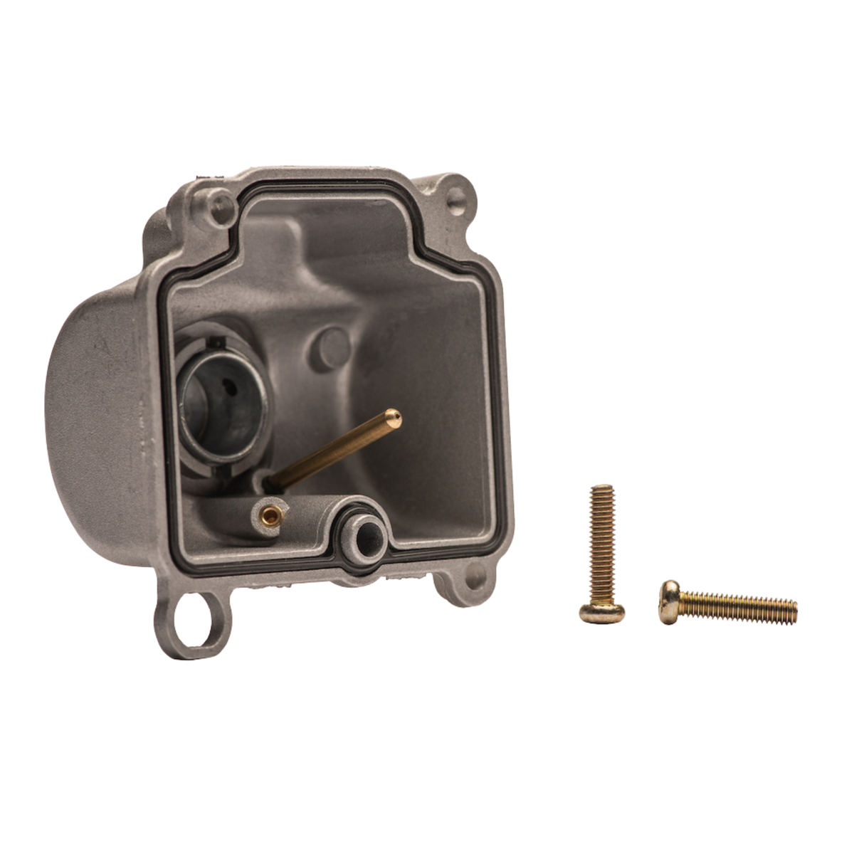Kit vaschetta completo Jitsie con tappo o-ring e viti per carburatore Keihin PWK 28mm
