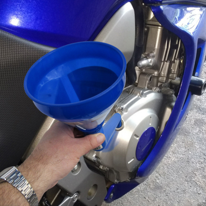 Imbuto di Riempimento Olio snodato con Filtro Laser Tools