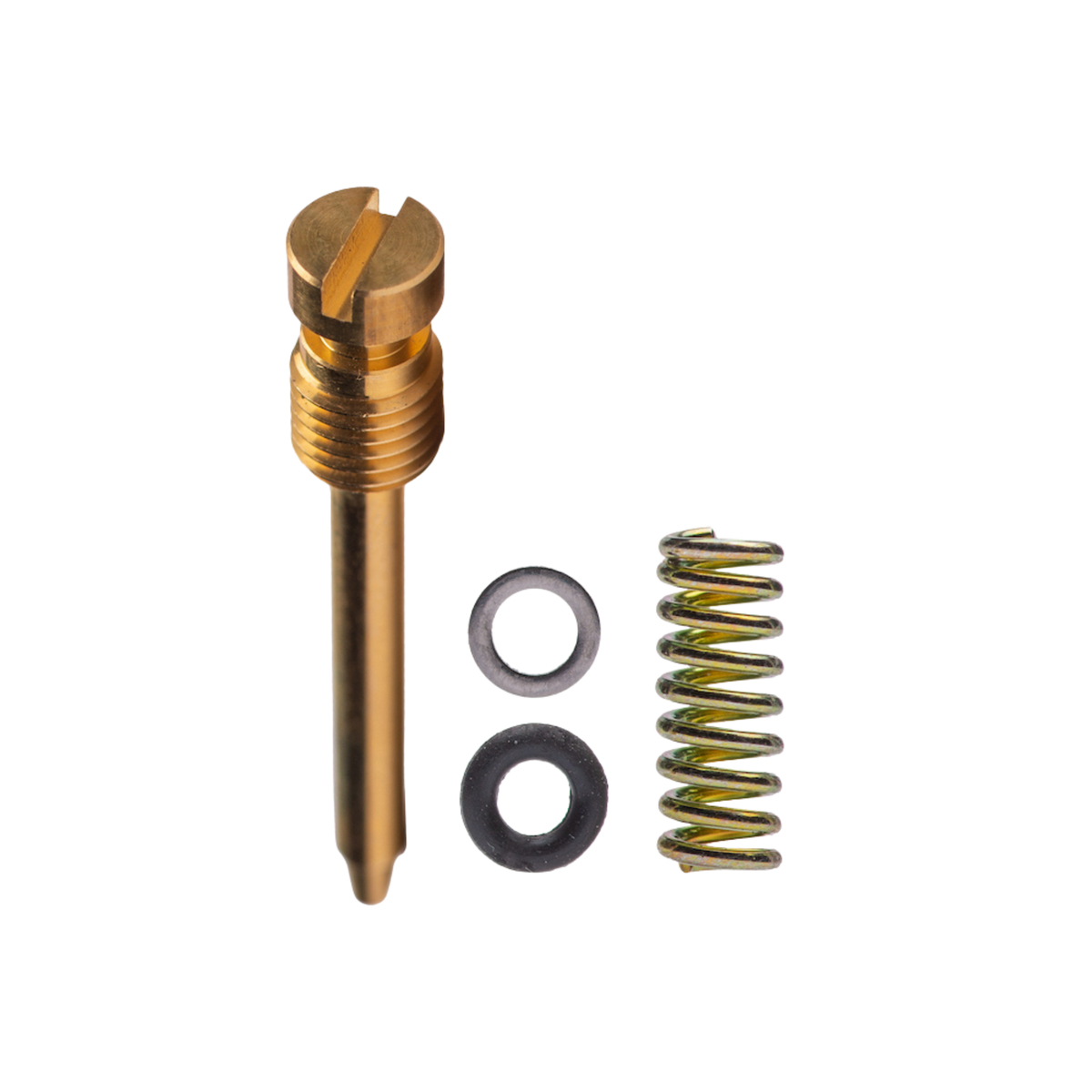 Kit vite aria in ottone Jitsie completo con molla rondella e o-ring per carburatore Keihin PWK 28mm