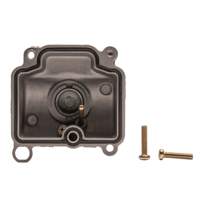 Kit vaschetta completo Jitsie con tappo o-ring e viti per carburatore Keihin PWK 28mm