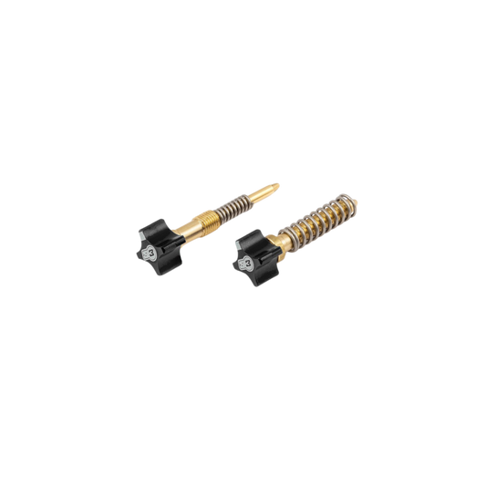 Kit Viti Regolazione Aria e Minimo S3 Parts per Carburatore Keihin Nero