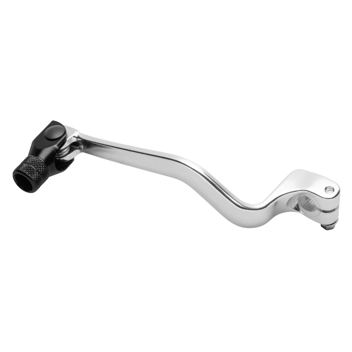 Leva cambio Jitsie Race in alluminio silver con puntalino nero per Beta Evo 2T