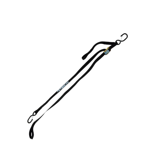 Coppia Cinghie Rinforzate Rtech 25mm x 2mt - Nero